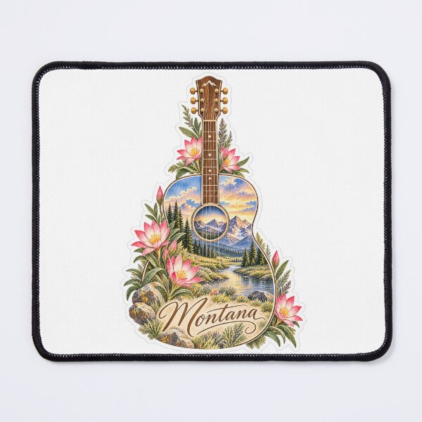 Item preview, Montana Big Sky Guitar designed and sold by Whimspired By Paxx.