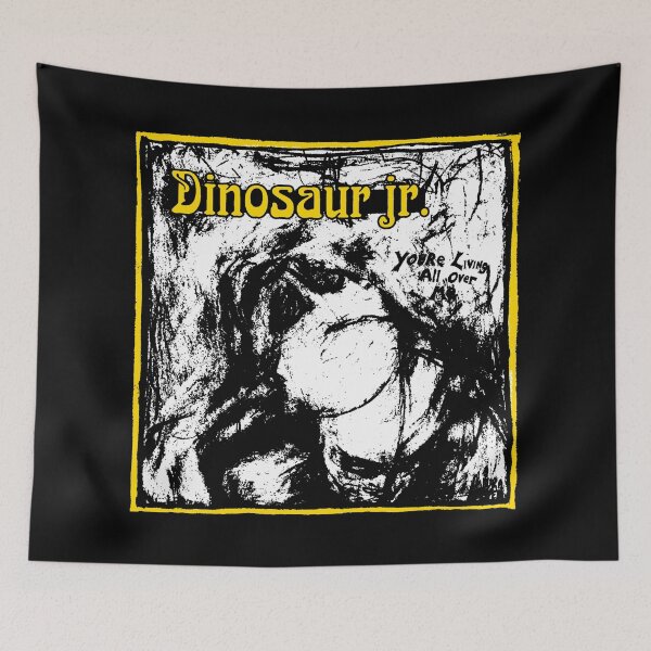 Item preview, Grunge Framed Yellow Rock Music  designed and sold by MerinstisEffort.