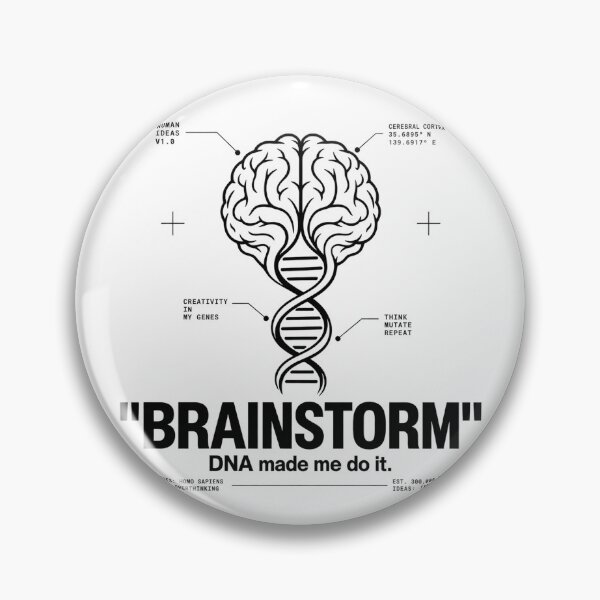 Item preview, Brainstorm DNA – Creativity Is in My Genes designed and sold by zzz888.