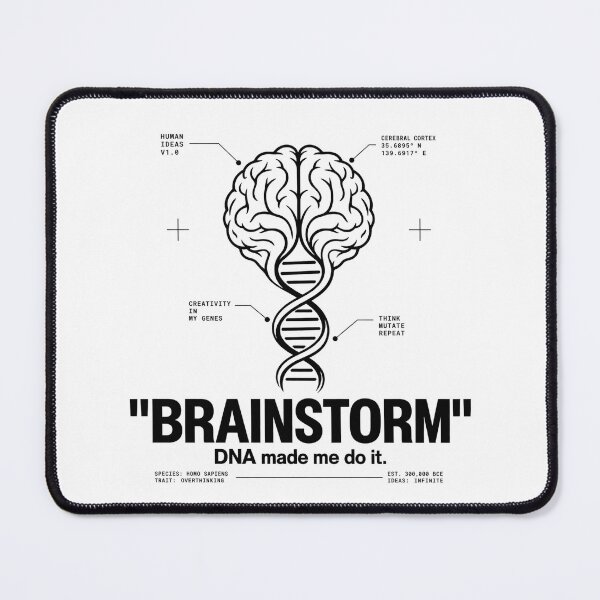 Item preview, Brainstorm DNA – Creativity Is in My Genes designed and sold by zzz888.