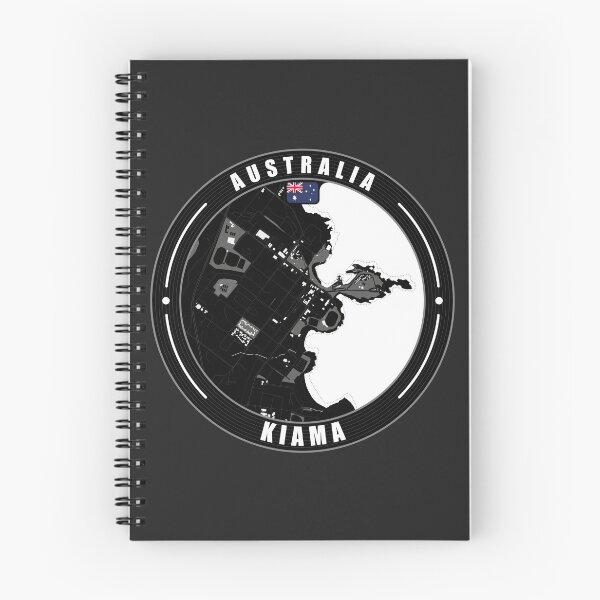 Item preview, Kiama Australia City Map  designed and sold by Thistle-TShop.