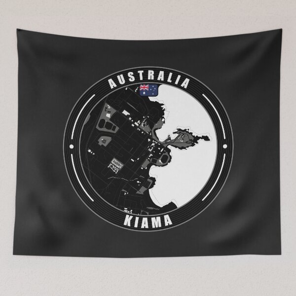 Item preview, Kiama Australia City Map  designed and sold by Thistle-TShop.