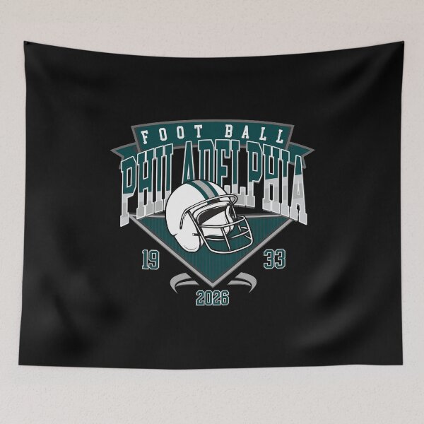 Item preview, Retro Philly Football Helmet Vintage Fan  designed and sold by Lazarz8.