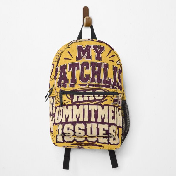 Item preview, My Watchlist Has Commitment Issues Funny Binge-Watcher Tee designed and sold by Fanverse Merchandise.