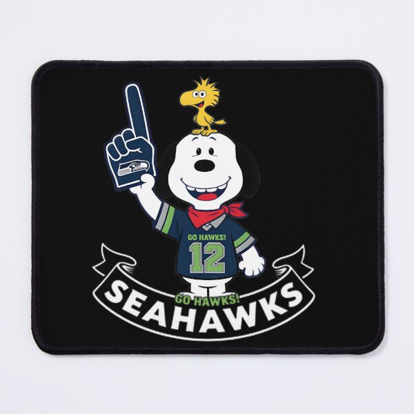 Item preview, Seattle Mariners Inspired Snoopy and Woodstock Baseball Style Design designed and sold by Trendy Tee.