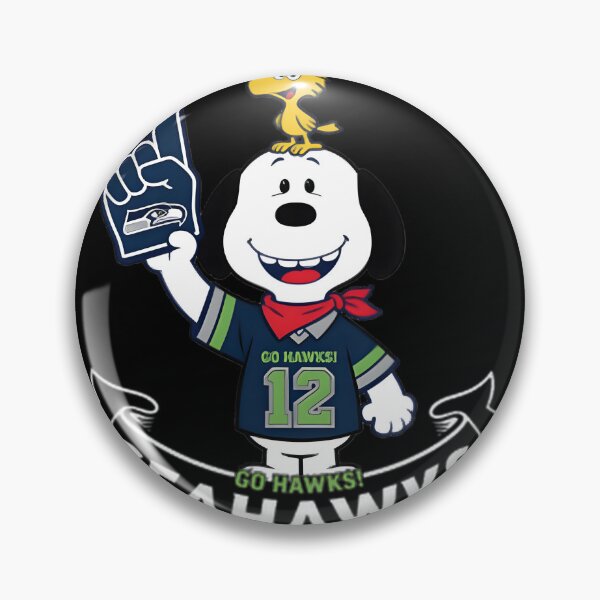 Item preview, Seattle Mariners Inspired Snoopy and Woodstock Baseball Style Design designed and sold by Trendy Tee.