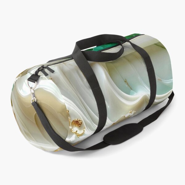 Item preview, Duality of White Ceramic and Jade Ocean designed and sold by Vicky Brago-Mitchell®.
