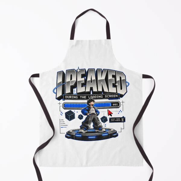 Item preview, I Peaked During the Loading Screen Funny Gamer Design designed and sold by Trendy-Artistry.
