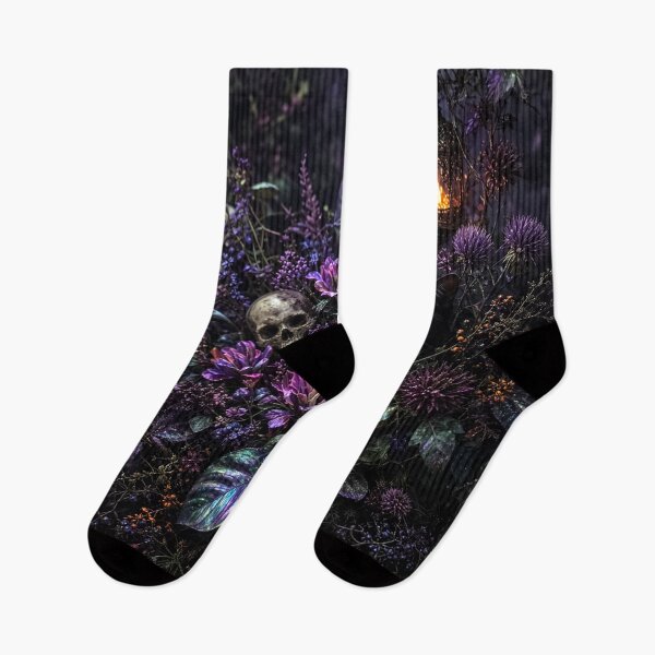 Item preview, Dark Gothic Halloween Garden  designed and sold by fantasystyleiom.