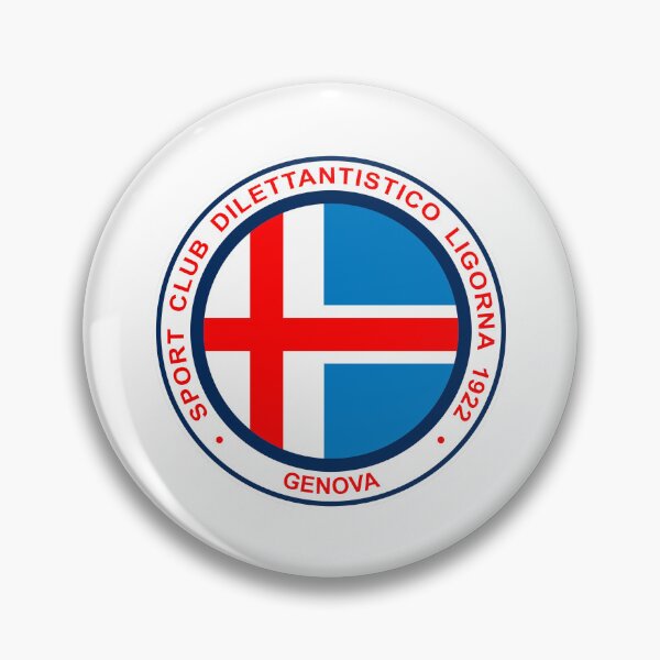 Item preview, Title: Sport Club Dilettantistico Ligorna 1922 Crest Genova designed and sold by Peter  F Eichel.