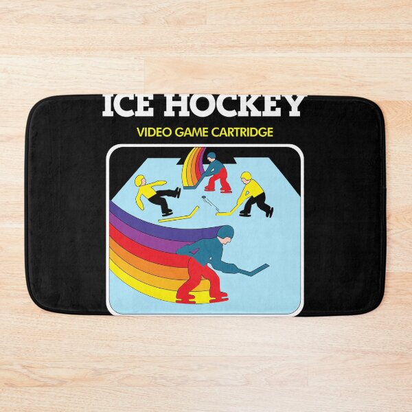 Item preview, Vintage 80s Video Game Ice Hockey Art designed and sold by CONNCOLEM.