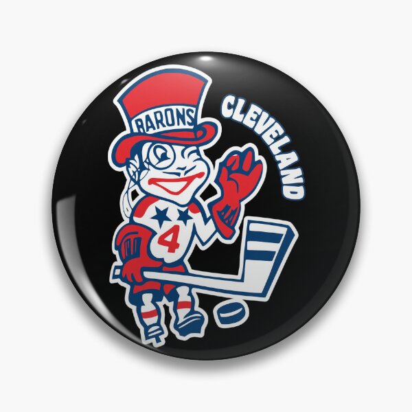 Item preview, Vintage Cleveland Barons Hockey Mascot designed and sold by CONNCOLEM.