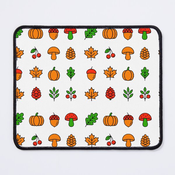 Item preview, Minimalist Autumn Line Art Flat Vector Icon Set with Leaf and Pumpkin designed and sold by NUSA NIPA.