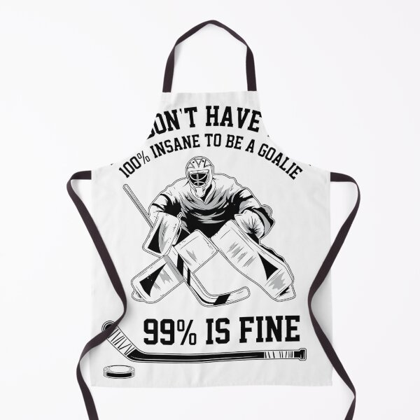 Item preview, Insane Goalie Hockey Defensive Player Quote designed and sold by CONNCOLEM.