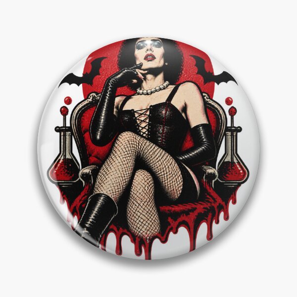 Item preview, Rocky Horror Picture Show Inspired Frank N Furter Retro Design designed and sold by ArthurBlake.