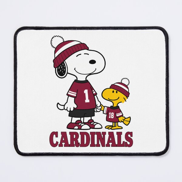Item preview, Snoopy & Woodstock Arizona Cardinals Football Retro F197 designed and sold by GLUVY-THEME.