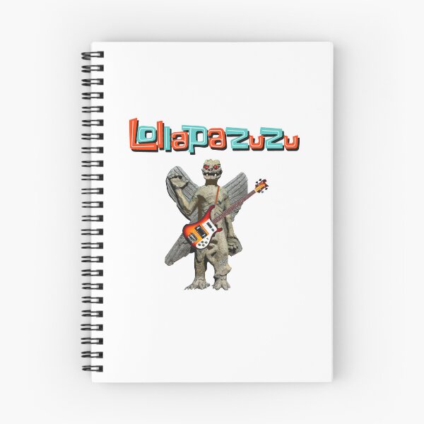 Item preview, Lollapalooza Pazuzu bass guitar logo designed and sold by VWscout2.