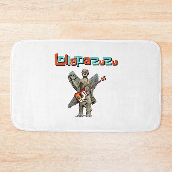 Item preview, Lollapalooza Pazuzu bass guitar logo designed and sold by VWscout2.
