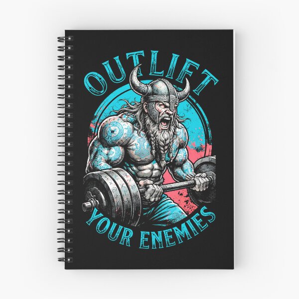 Item preview, Viking Gym Outlift Your Enemies Norse Bodybuilding Workout designed and sold by GrandeDuc.