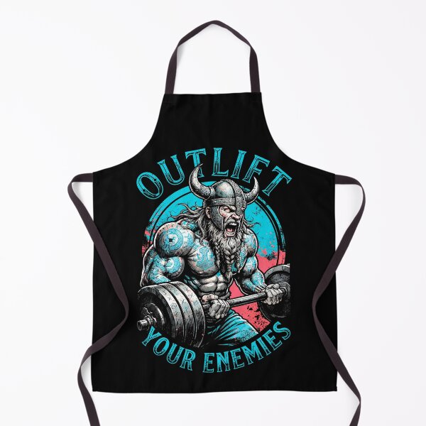 Item preview, Viking Gym Outlift Your Enemies Norse Bodybuilding Workout designed and sold by GrandeDuc.