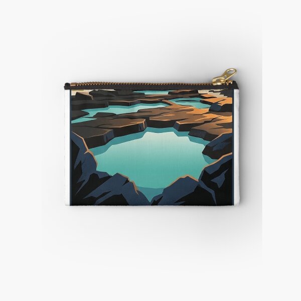 Item preview, Meigs Point Tide Pools Hammonasset State Park Connecticut Sticker designed and sold by DetourDgn.