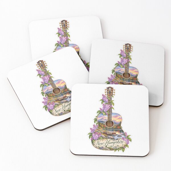 Item preview, New Hampshire White Mountains Guitar designed and sold by Whimspired By Paxx.