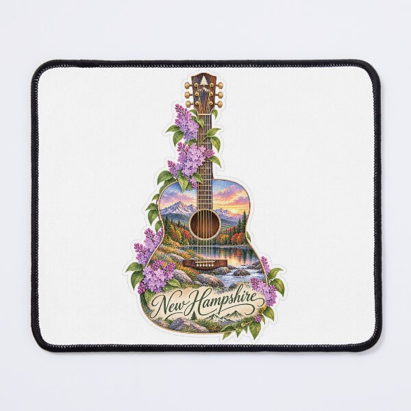 Item preview, New Hampshire White Mountains Guitar designed and sold by Whimspired By Paxx.