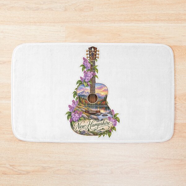 Item preview, New Hampshire White Mountains Guitar designed and sold by Whimspired By Paxx.