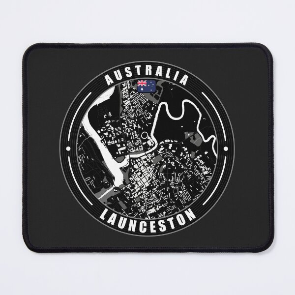 Item preview, Launceston Australia City Map designed and sold by Thistle-TShop.
