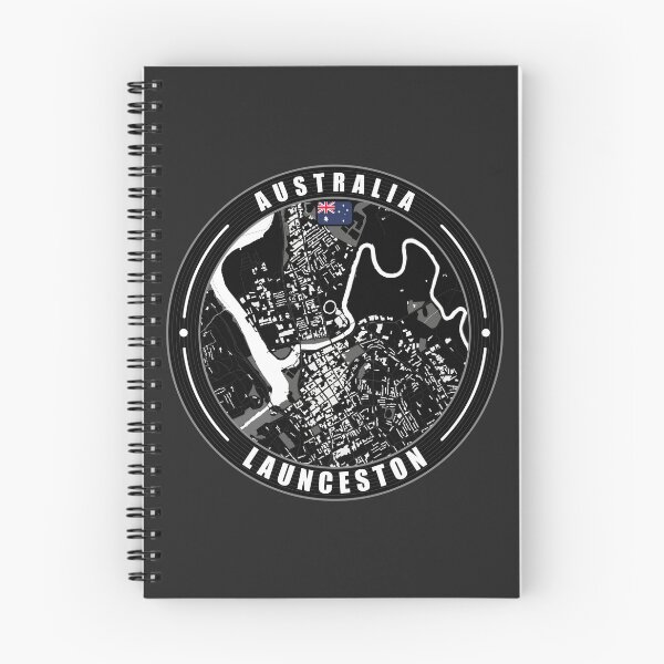 Item preview, Launceston Australia City Map  designed and sold by Thistle-TShop.