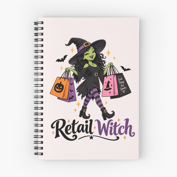 Item preview, Retail Witch – Funny Halloween Shopping Witch Cute Spooky Gift designed and sold by Sanika arts .