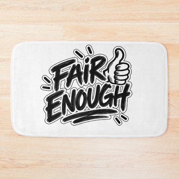 Item preview, Fair Enough designed and sold by TOMSZE.
