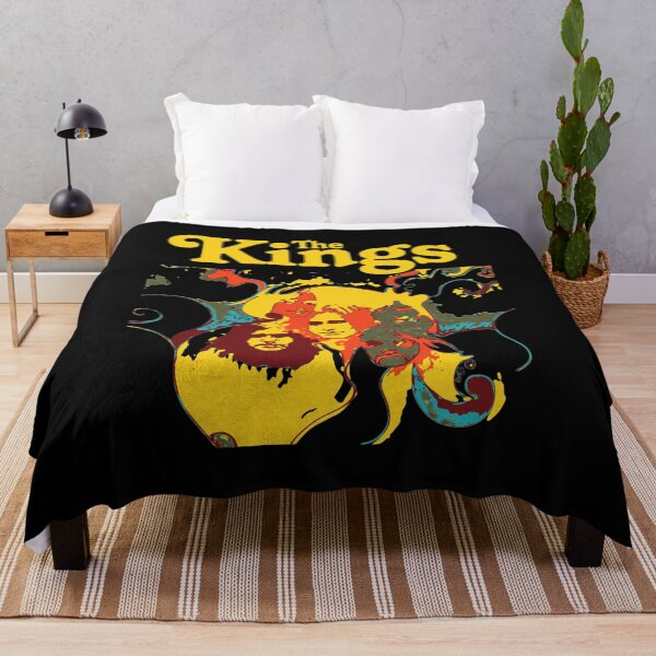 Item preview, Psychedelic Kinks Band Portrait Art designed and sold by GLORIARNICA.