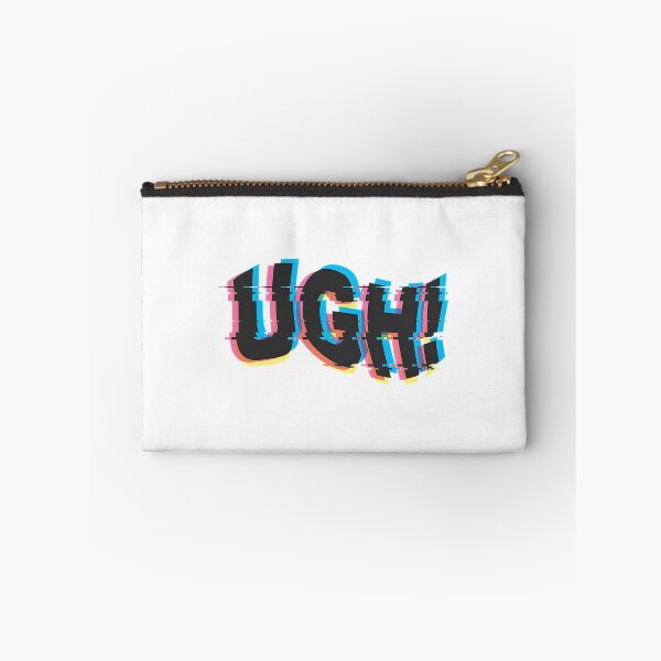 Item preview, UGH Glitch Art Distorted Aesthetic Digital Artwork Design designed and sold by OctopusRave.