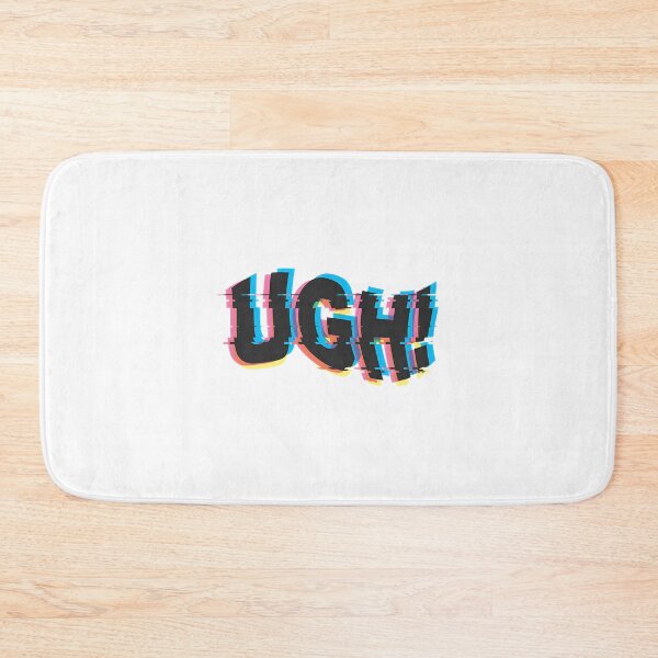 Item preview, UGH Glitch Art Distorted Aesthetic Digital Artwork Design designed and sold by OctopusRave.
