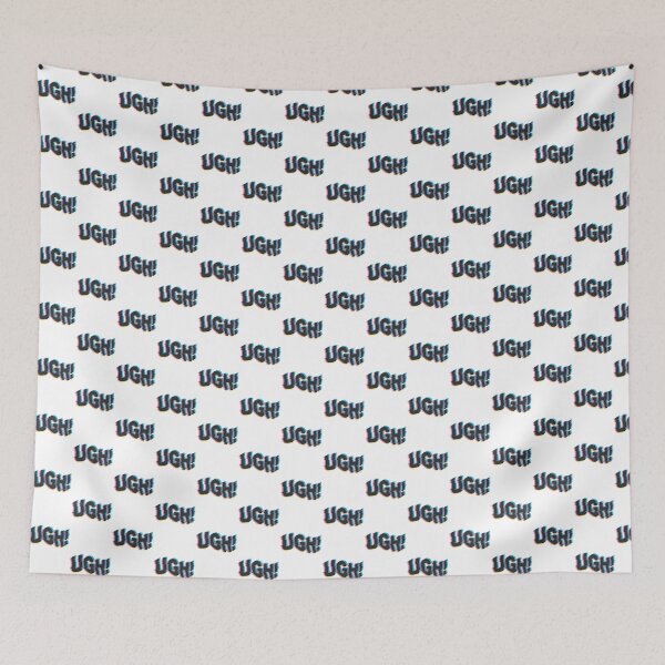 Item preview, UGH Glitch Art Distorted Aesthetic Digital Artwork Design designed and sold by OctopusRave.