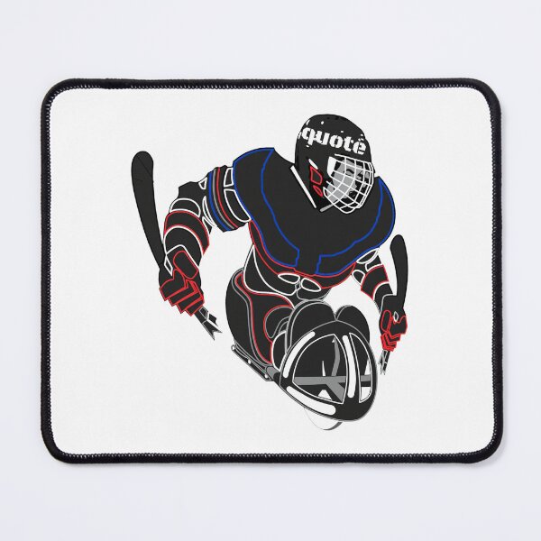 Artikelvorschau, Para-Hockey-Schlittenspieler-Vektorgrafik entworfen und verkauft von CONNCOLEM.