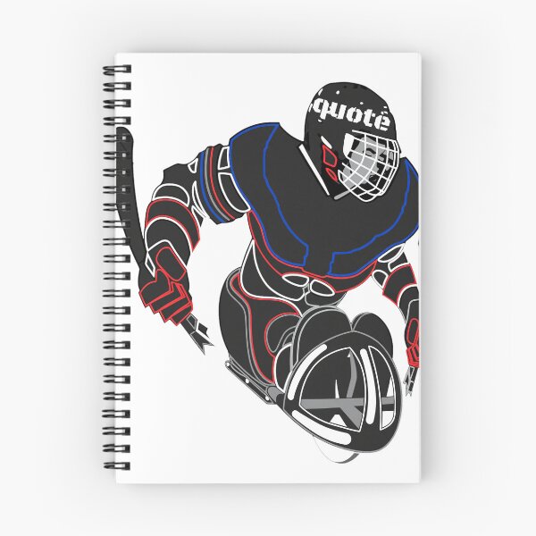 Item preview, Para Hockey Sled Player Vector Art designed and sold by CONNCOLEM.
