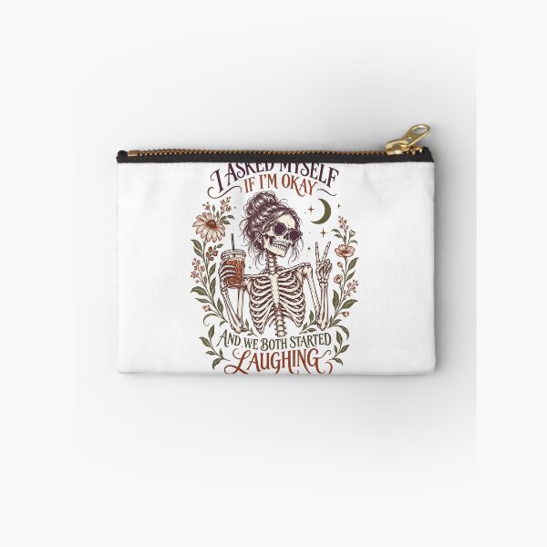 Item preview, I Asked Myself If I’m Okay Skeleton designed and sold by VioletNance.