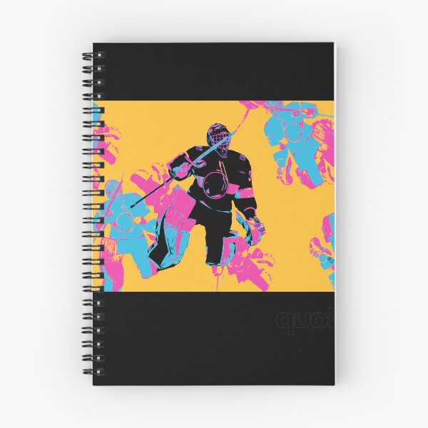 Item preview, Neon Pop Art Ice Hockey Goalie Silhouette designed and sold by CONNCOLEM.