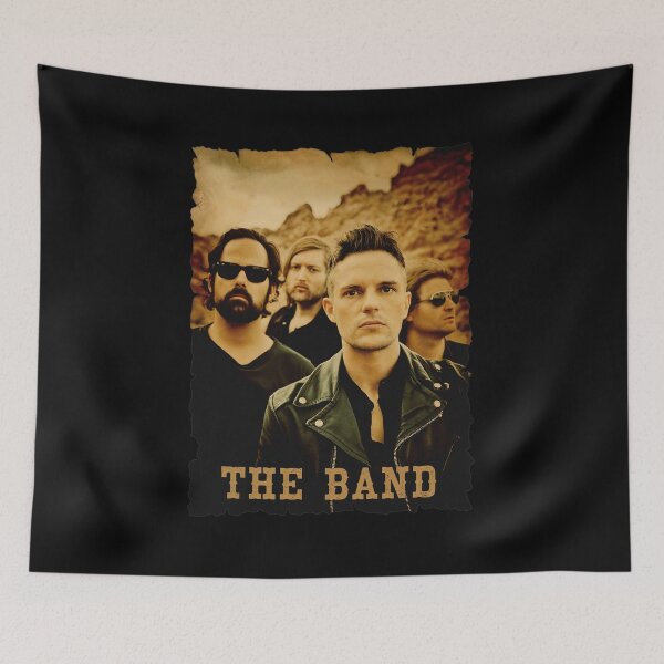 Item preview, Gritty Desert Band Portrait Worn Look designed and sold by GLORIARNICA.
