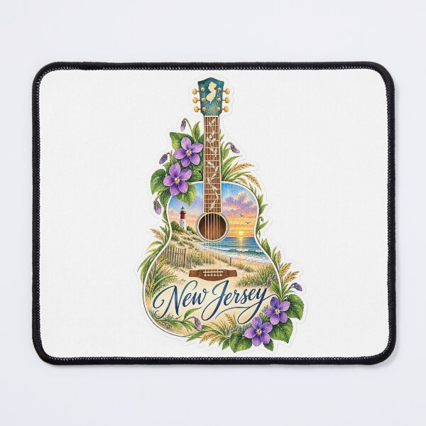 Item preview, New Jersey Shore Guitar designed and sold by Whimspired By Paxx.