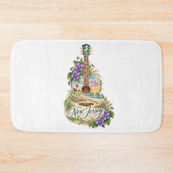 Item preview, New Jersey Shore Guitar designed and sold by Whimspired By Paxx.