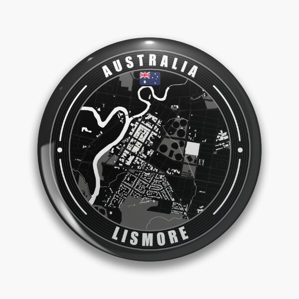Item preview, Lismore Australia City Map  designed and sold by Thistle-TShop.