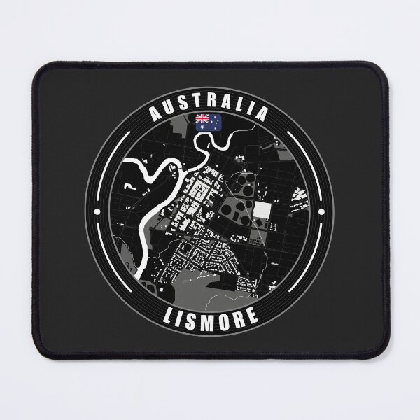 Item preview, Lismore Australia City Map designed and sold by Thistle-TShop.