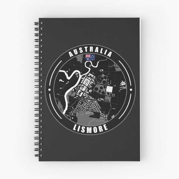 Item preview, Lismore Australia City Map  designed and sold by Thistle-TShop.