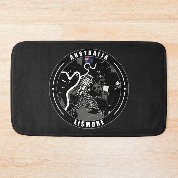 Item preview, Lismore Australia City Map  designed and sold by Thistle-TShop.