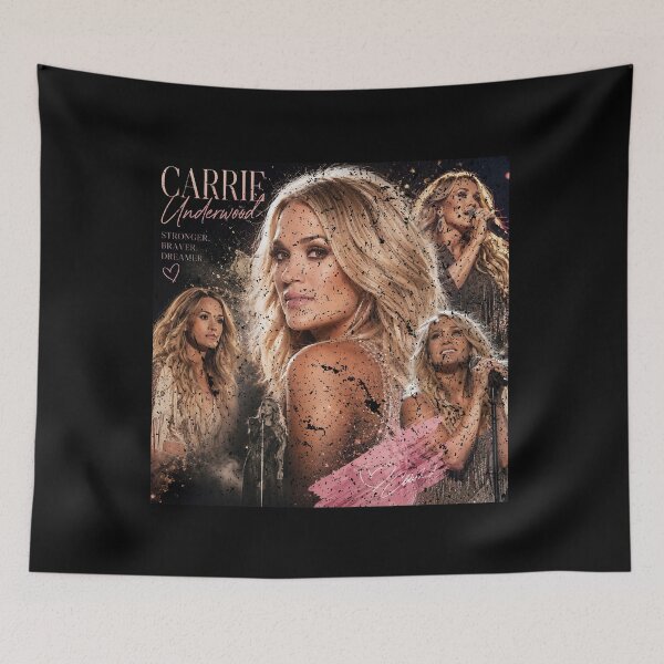 Item preview, CARRIE STRONGER BRAVER DREAMER Oversized  designed and sold by omorrowsgStudio.
