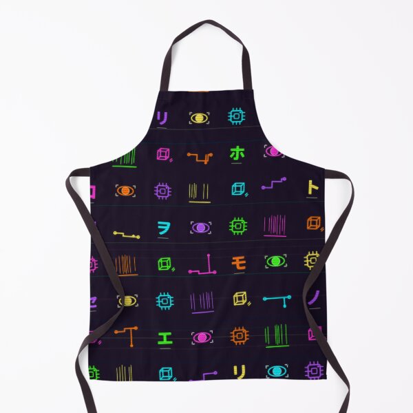 Item preview, Cyberpunk Matrix Code Katakana Tech Seamless Pattern designed and sold by KungPowUnicorn.