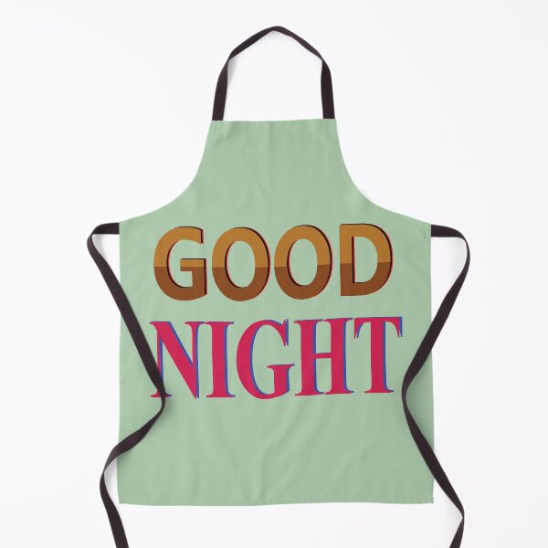 Item preview, Good Night Retro Typography Design designed and sold by Mdjahirulsk.